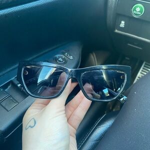 Versace polarized Black Sunglasses